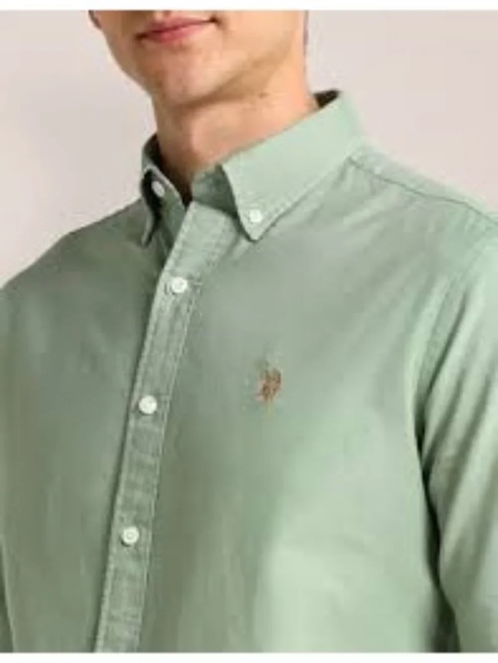 Polo Ralph Lauren men's Classic Fit Shirt long-sleeve Size 15 1/2 - 34/35, New